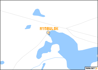 map of Mynbulak