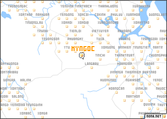 map of Mỹ Ngọc