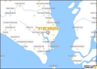 map of Myochaung