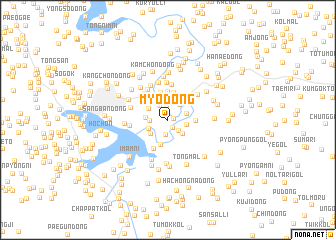 map of Myo-dong