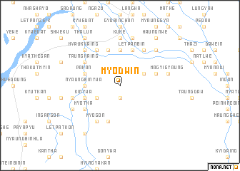 map of Myodwin