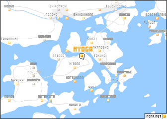 map of Myōga