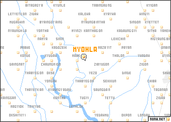 map of Myohla