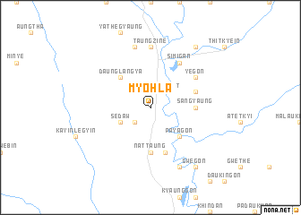 map of Myohla