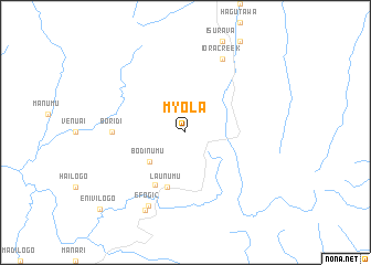 map of Myola