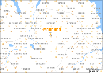 map of Myŏnch\