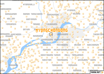 map of Myŏngch\