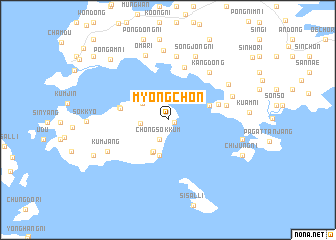 map of Myŏngch\