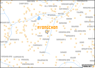 map of Myŏngch\