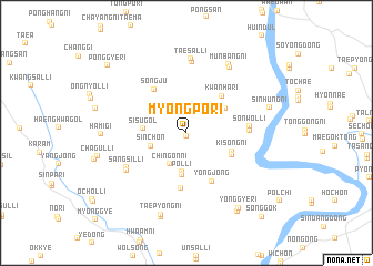 map of Myŏngp\