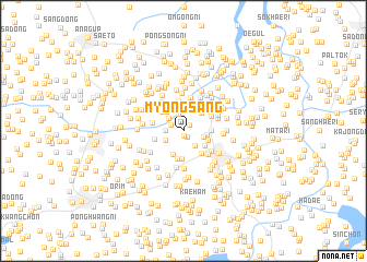 map of Myŏngsang