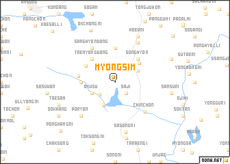 map of Myongsim