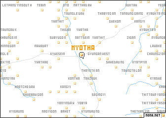 map of Myotha