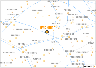 map of Mỹ Phước