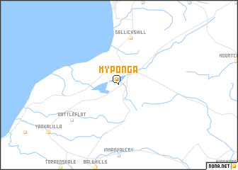 map of Myponga