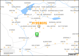 map of Myreberg