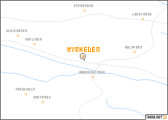 map of Myrheden