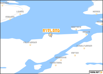 map of Myrland