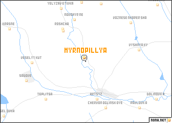 map of Myrnopillya