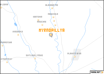 map of Myrnopillya