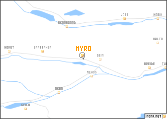 map of Myro