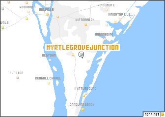 map of Myrtle Grove Junction