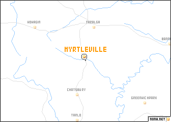 map of Myrtleville