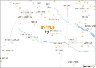 map of Myrtle