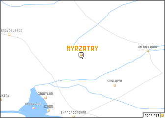 map of Myrzatay