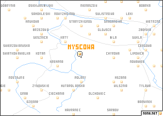 map of Myscowa