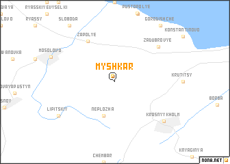 map of Myshkar