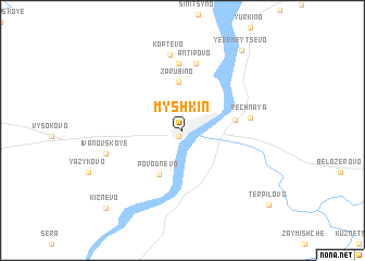 map of Myshkin