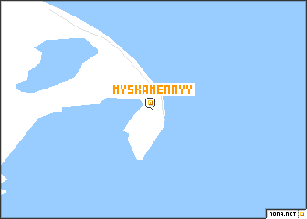 map of Mys-Kamennyy