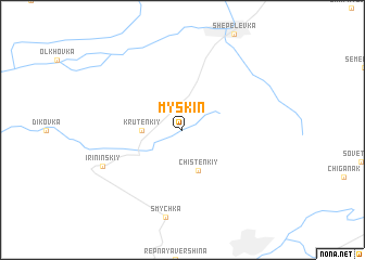 map of Myskin