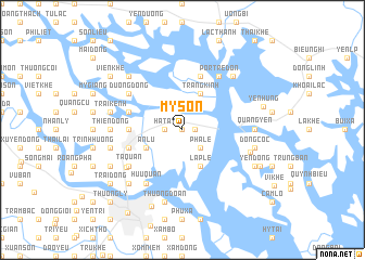 map of My Sơn