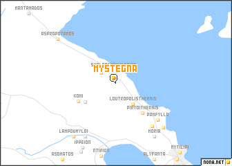 map of Mystegná