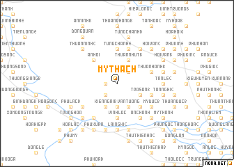 map of Mỹ Thạch