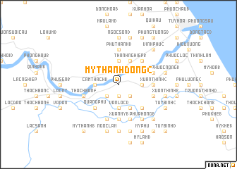 map of Mỹ Thạnh Ðông (2)