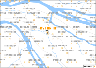 map of Mỹ Thanh