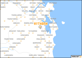 map of Mỹ Thạnh