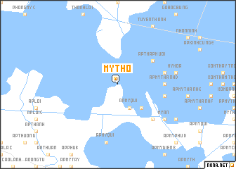 map of Mỹ Thọ