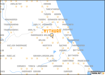 map of Mỹ Thuận