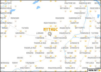 map of Mỹ Thư (2)