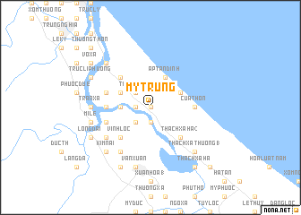 map of Mỹ Trung