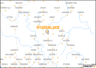 map of Myungaluko