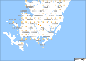 map of Myunji