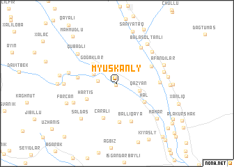 map of Myuskanly