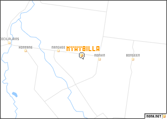 map of Mywybilla