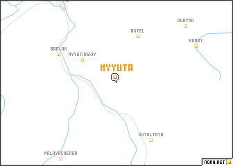 map of Myyuta