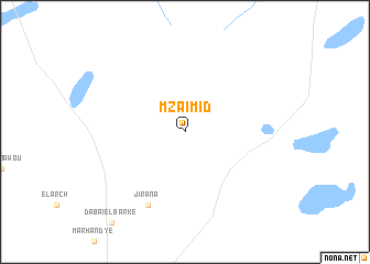 map of Mzaïmid